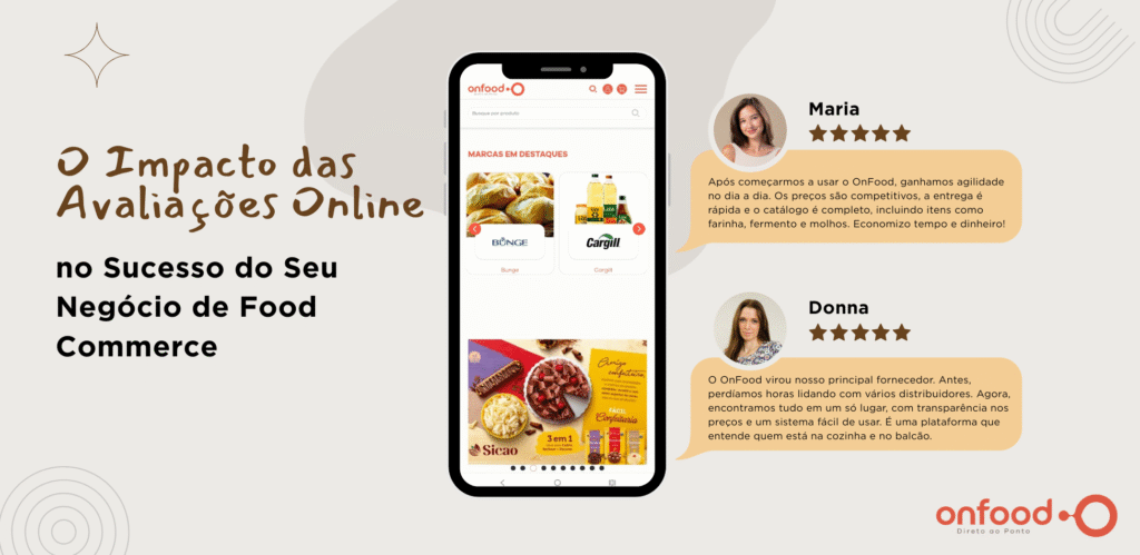 O Impacto das Avaliações Online no Sucesso do Seu Negócio de Food Commerce